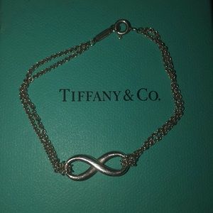 AUTHENTIC Tiffany & Co. Infinity AG 925 Bracelet